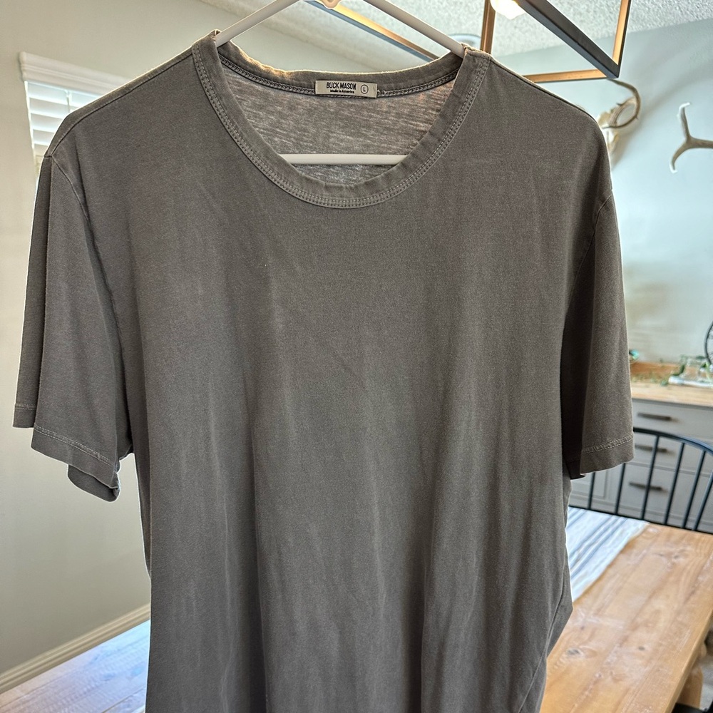 Buck Mason Curved Hem Tee